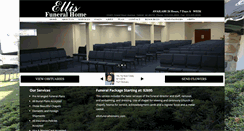Desktop Screenshot of ellisfuneralhomeinc.com